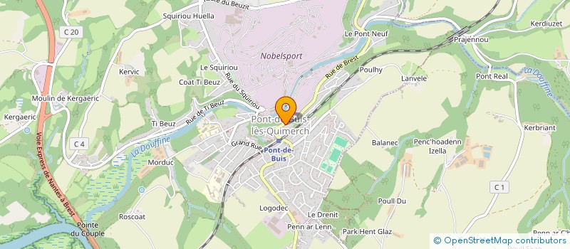 localisation de l'entreprise MADAME M-N COLLOBERT à PONT-DE-BUIS-LES-QUIMERCH