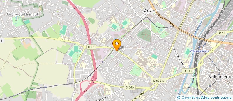 localisation de l'entreprise MADAME M RICHEZ  VALENCIENNES