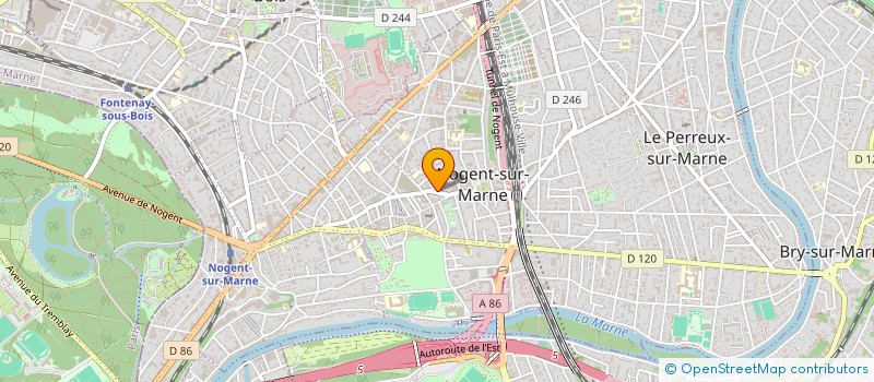 localisation de l'entreprise MADAME M RIHET à NOGENT-SUR-MARNE
