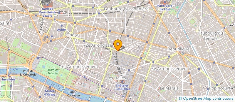 localisation de l'entreprise MADAME M ROYER à PARIS