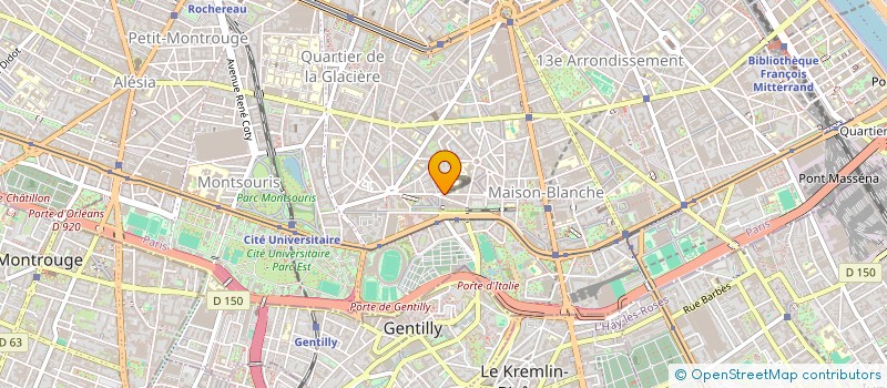 localisation de l'entreprise MADAME M SADI  PARIS