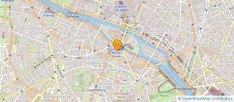 localisation de l'entreprise MADAME M SAVET à PARIS