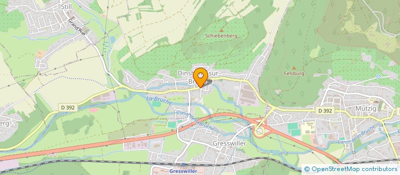 localisation de l'entreprise MADAME M SCHAEFFER  DINSHEIM-SUR-BRUCHE