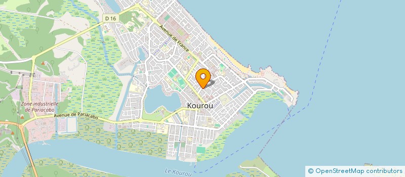 localisation de l'entreprise MADAME M VINCENTI à KOUROU