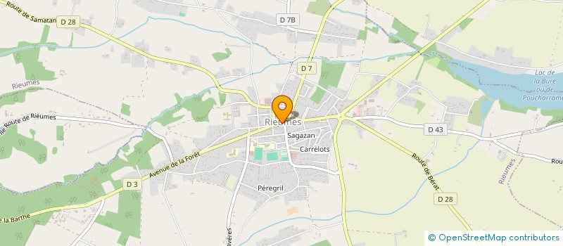 localisation de l'entreprise MADAME MA A LEDOGAR à RIEUMES