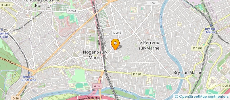 localisation de l'entreprise MADAME MA HUAN à LE PERREUX-SUR-MARNE