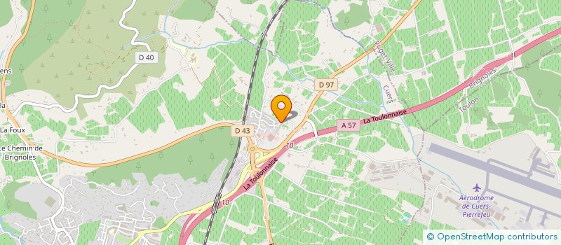 localisation de l'entreprise MADAME MA LYS BOULLET  CUERS