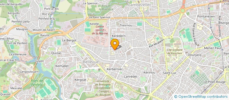 localisation de l'entreprise MADAME MA LYS FERRON à BREST
