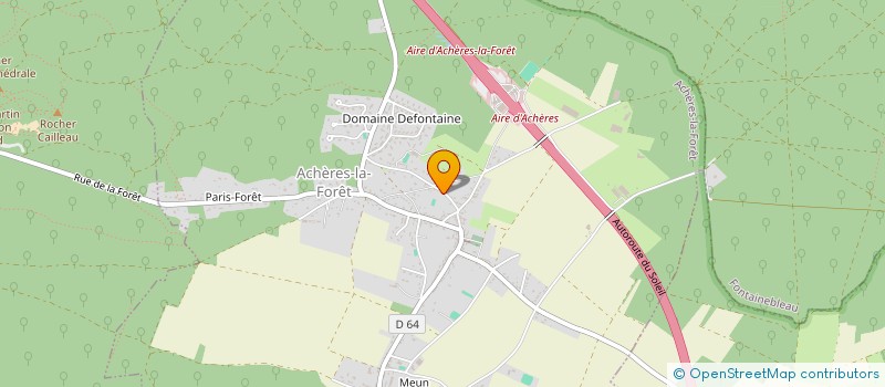 localisation de l'entreprise MADAME MAAGALI NAUWELAERS  ACHERES-LA-FORET