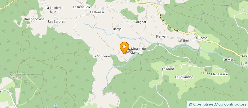 localisation de l'entreprise MADAME MAAIKE LINSCHOTEN  LE MONESTIER