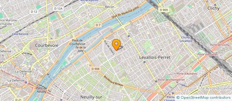 localisation de l'entreprise MADAME MAAYAN ZUARETS à LEVALLOIS-PERRET