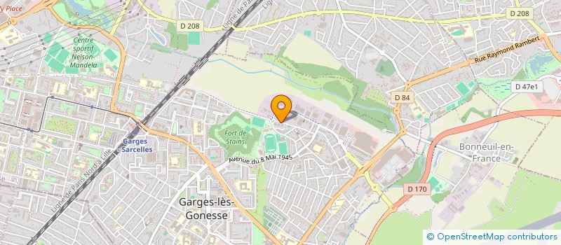 localisation de l'entreprise MADAME MABOI SOUKOUNA  GARGES-LES-GONESSE