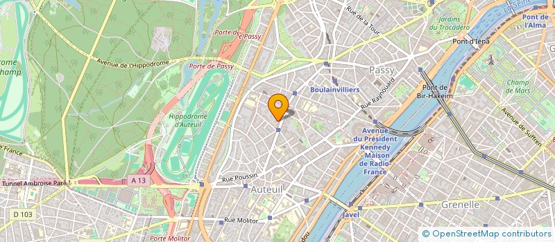 localisation de l'entreprise MADAME MABROUK MASROUR  PARIS