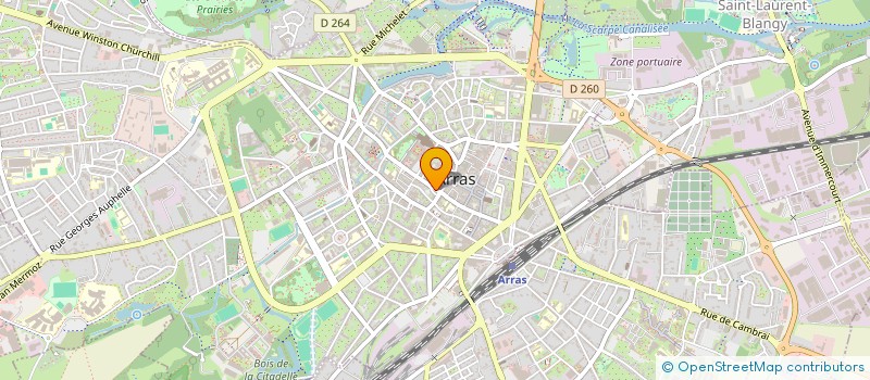 localisation de l'entreprise MADAME MACA PAJIC à ARRAS