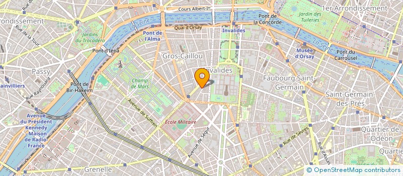 localisation de l'entreprise MADAME MACARENA BLANCO PEREZ  PARIS