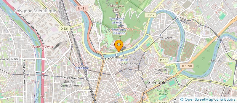 localisation de l'entreprise MADAME MACATTE NIANG  GRENOBLE