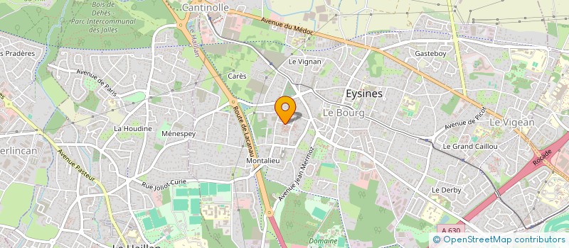 localisation de l'entreprise MADAME MACHA LUKASIAK  LE PIAN-MEDOC