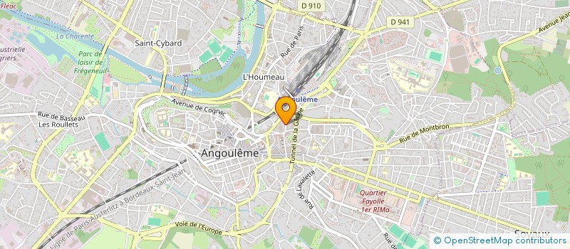 localisation de l'entreprise MADAME MACHA ZELWER à ANGOULEME