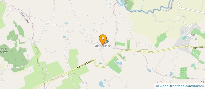 localisation de l'entreprise MADAME MACHTELD ABENDANON  LALANDUSSE