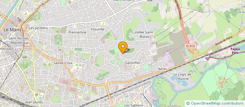 localisation de l'entreprise MADAME MACIRE SAHO  LE MANS