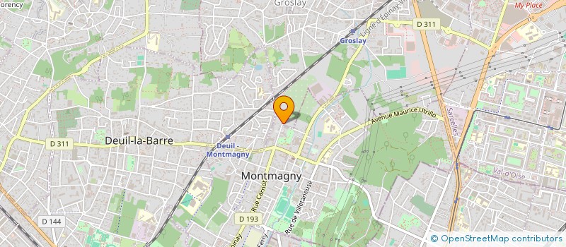 localisation de l'entreprise MADAME MACKENSIA VIGUE  GROSLAY