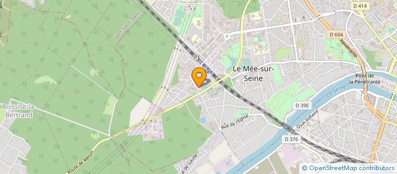 localisation de l'entreprise MADAME MACLAINE SOARES  LE MEE-SUR-SEINE