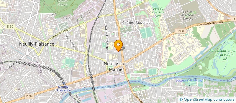 localisation de l'entreprise MADAME MADALENA QUERIDO BERNARDINO à NEUILLY-SUR-MARNE