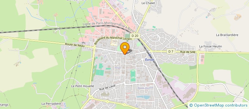 localisation de l'entreprise MADAME MADALENA TEIXEIRA MORGADO  EVRON