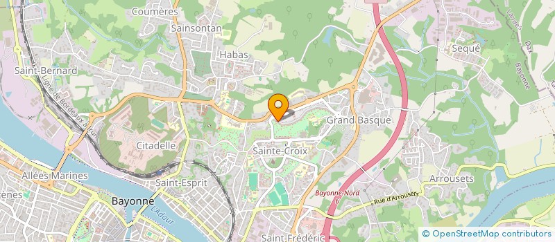 localisation de l'entreprise MADAME MADALINA BOSOROGU à BAYONNE