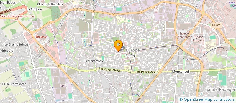 localisation de l'entreprise MADAME MADALINA DRASOVEAN  TOURS