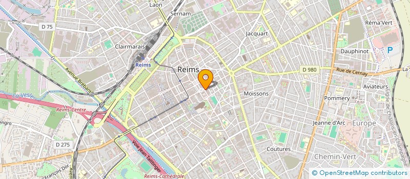 localisation de l'entreprise MADAME MADALINA IGNAT  REIMS