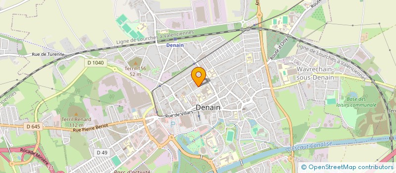 localisation de l'entreprise MADAME MADALINA MONEA  DENAIN