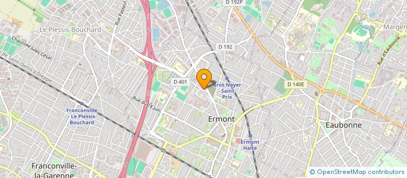 localisation de l'entreprise MADAME MADALINA PAULA ARITON  ERMONT