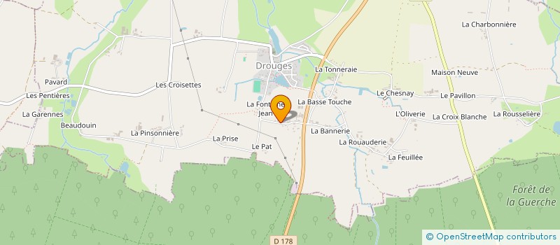 localisation de l'entreprise MADAME MADALINA-VERONICA CONSTANTIN  DROUGES