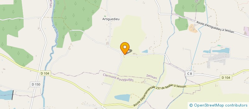 localisation de l'entreprise MADAME MADAME  SEISSAN