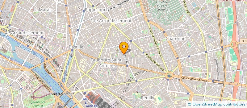 localisation de l'entreprise MADAME MADANI SABIRI à PARIS