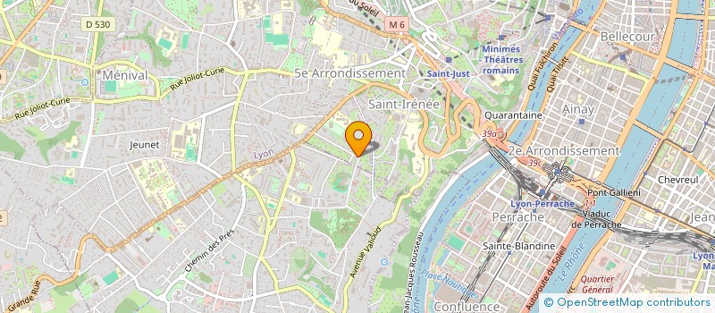 localisation de l'entreprise MADAME MADDIE DUHAU à LYON