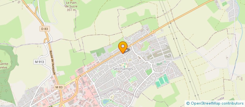 localisation de l'entreprise MADAME MADDY SARRAZIN  SEICHAMPS
