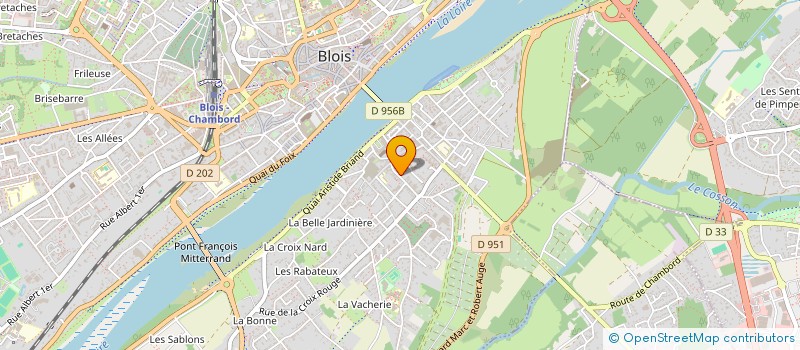 localisation de l'entreprise MADAME MADDYSON CAMUS  BLOIS