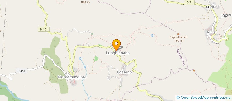 localisation de l'entreprise MADAME MADELANA AGOSTINI à MONTEGROSSO