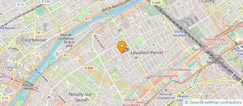 localisation de l'entreprise MADAME MADELE LE JONCOUR à LEVALLOIS-PERRET