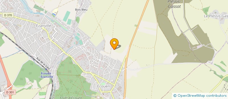 localisation de l'entreprise MADAME MADELEIN DEWOELE  ECOUEN