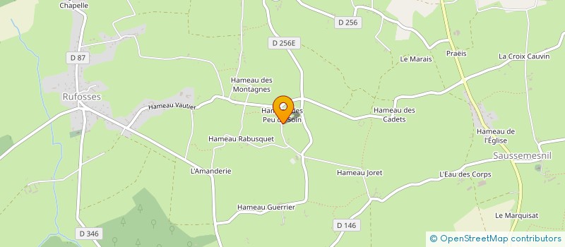 localisation de l'entreprise MADAME MADELEINE ALLIX  SAUSSEMESNIL