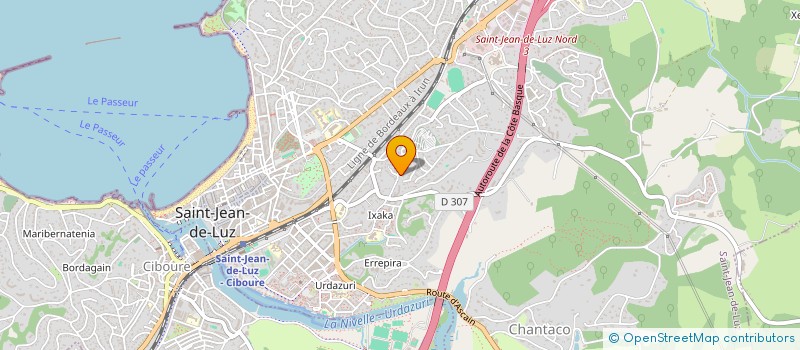 localisation de l'entreprise MADAME MADELEINE AUGUSTE à SAINT-JEAN-DE-LUZ