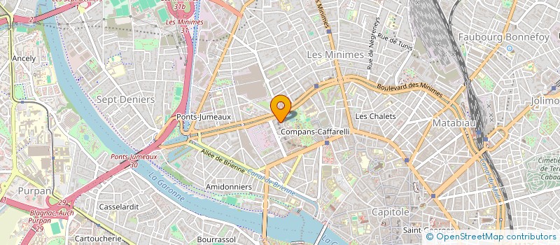 localisation de l'entreprise MADAME MADELEINE AUNOS à TOULOUSE