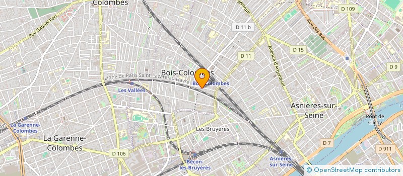 localisation de l'entreprise MADAME MADELEINE BACOT à BOIS-COLOMBES