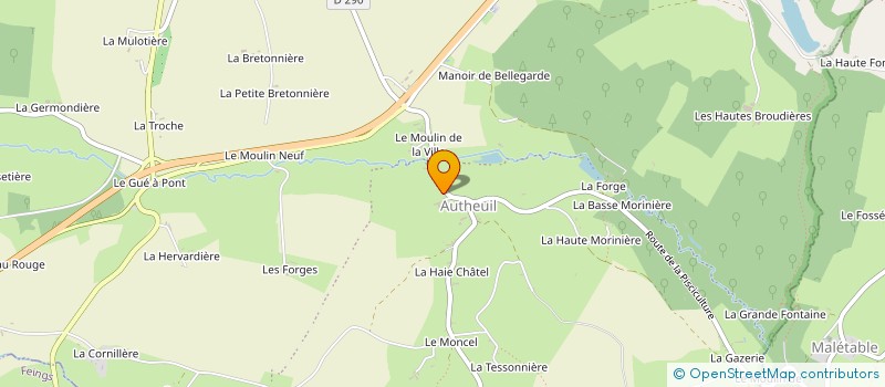 localisation de l'entreprise MADAME MADELEINE BAILLEUL à TOUROUVRE AU PERCHE