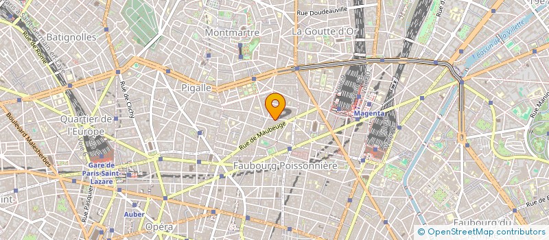 localisation de l'entreprise MADAME MADELEINE BAILLY  PARIS