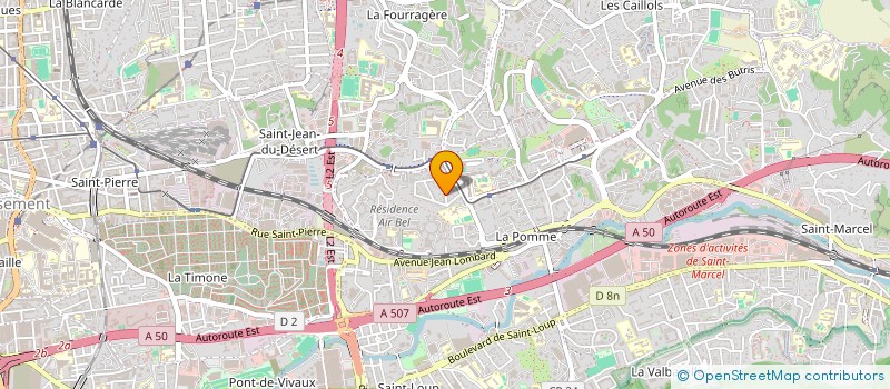 localisation de l'entreprise MADAME MADELEINE BALFEGO à MARSEILLE