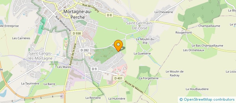localisation de l'entreprise MADAME MADELEINE BANSARD à MORTAGNE-AU-PERCHE